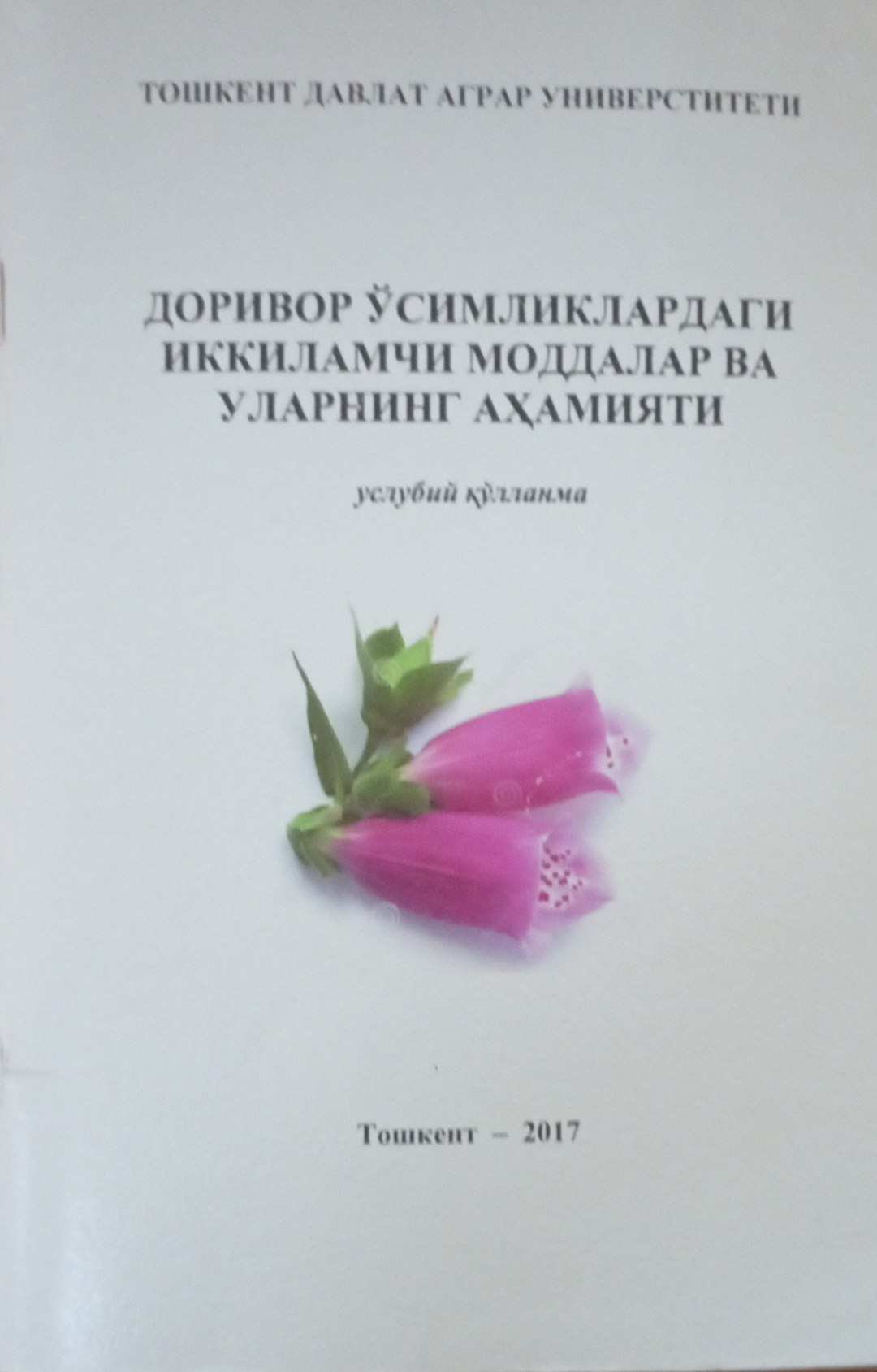 Доривор ўсимликлардаги иккиламчи моддалар ва уларнинг аҳамияти