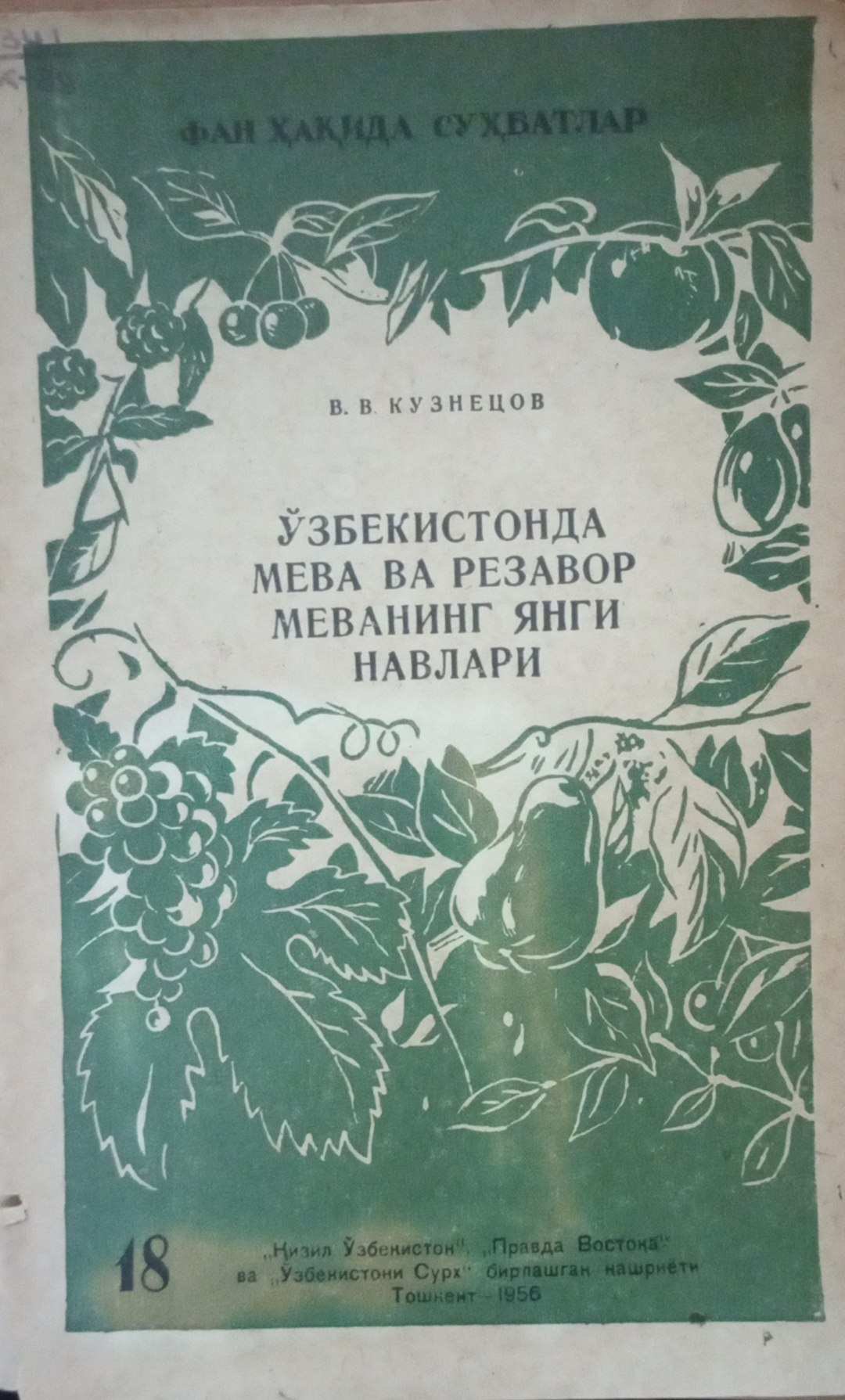 Ўзбекистонда мева ва резавор меванинг янги навлари
