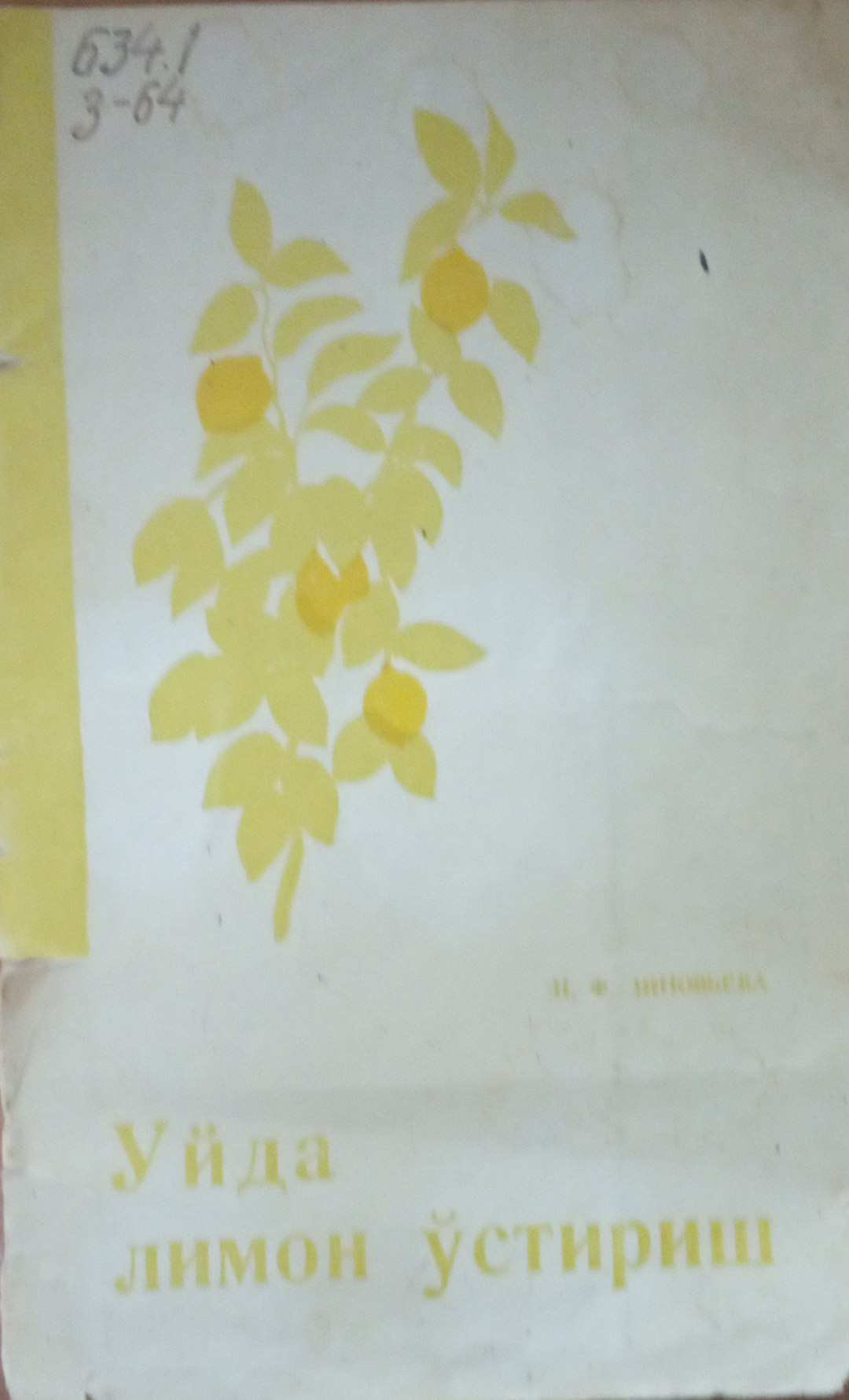 Уйда лимон ўстириш