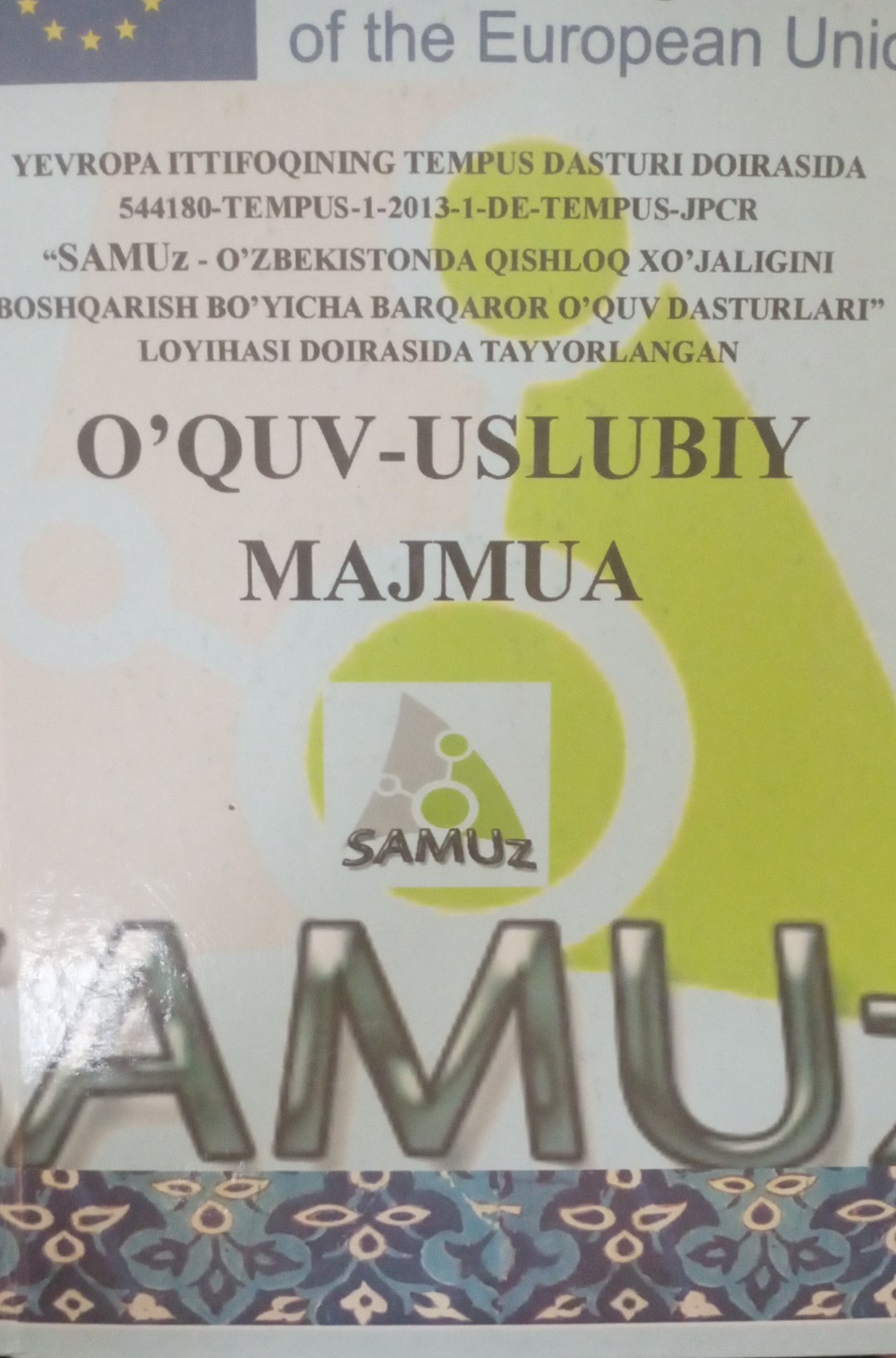 Qishloq xo`jaligida buxgalteriya hisobi va soliqqa tortish