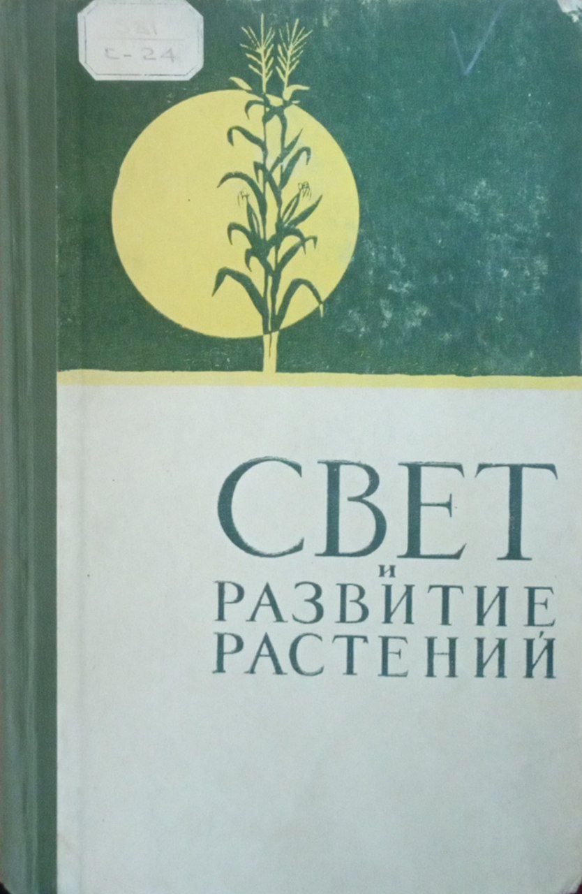 Свет и развитие растений