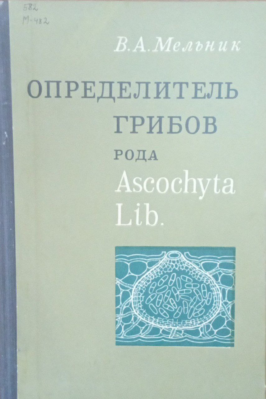 Определитель грибов рода Ascochyta Lib