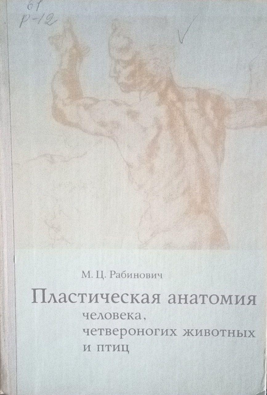 Пластичесая анатомия человека, четвероногих животных и птиц