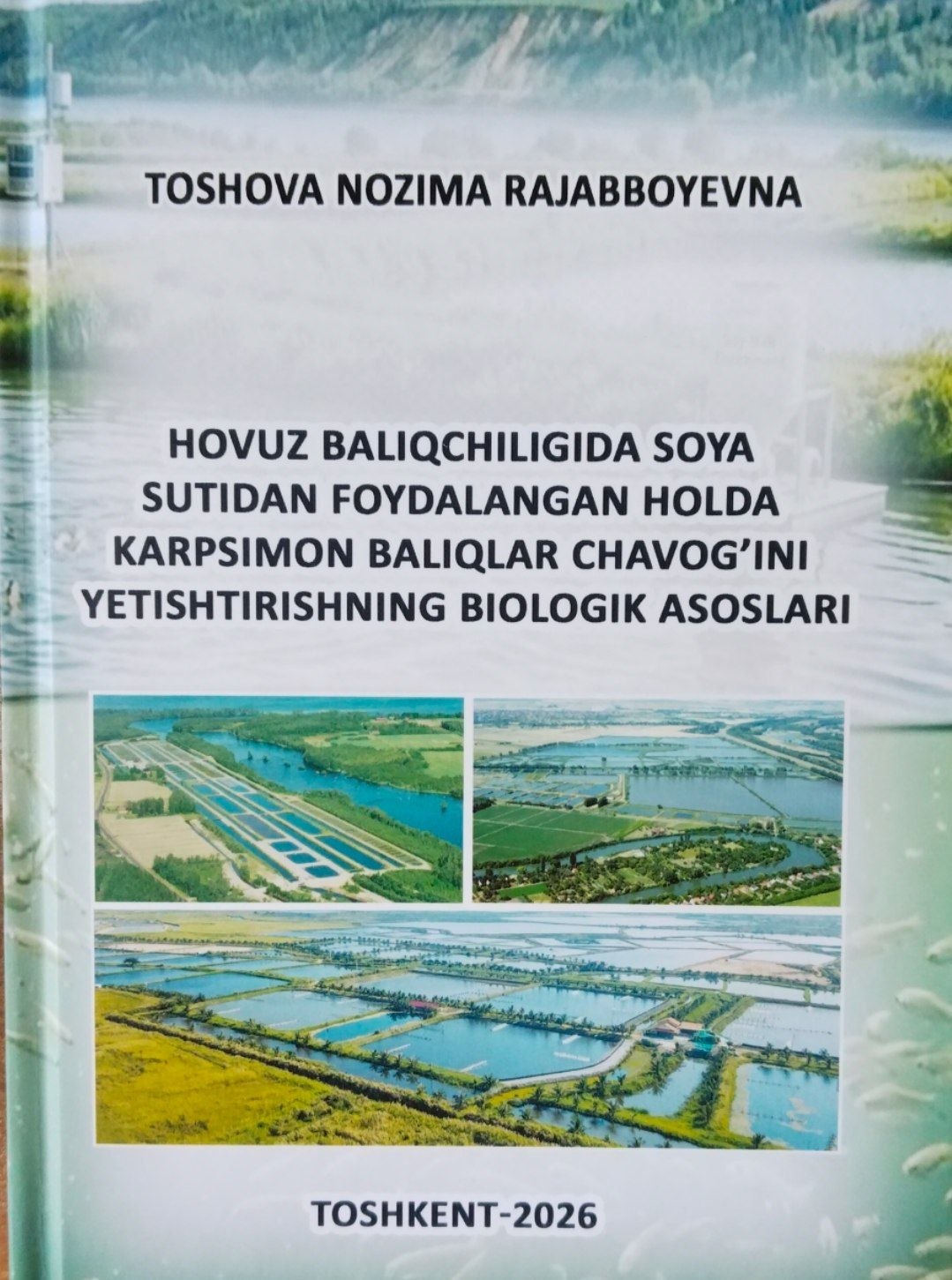 Hovuz baliqchiligida soya sutidan foydalangan holda karpsimon baliqlar chavog`ini yetishtirishning biologik asoslari