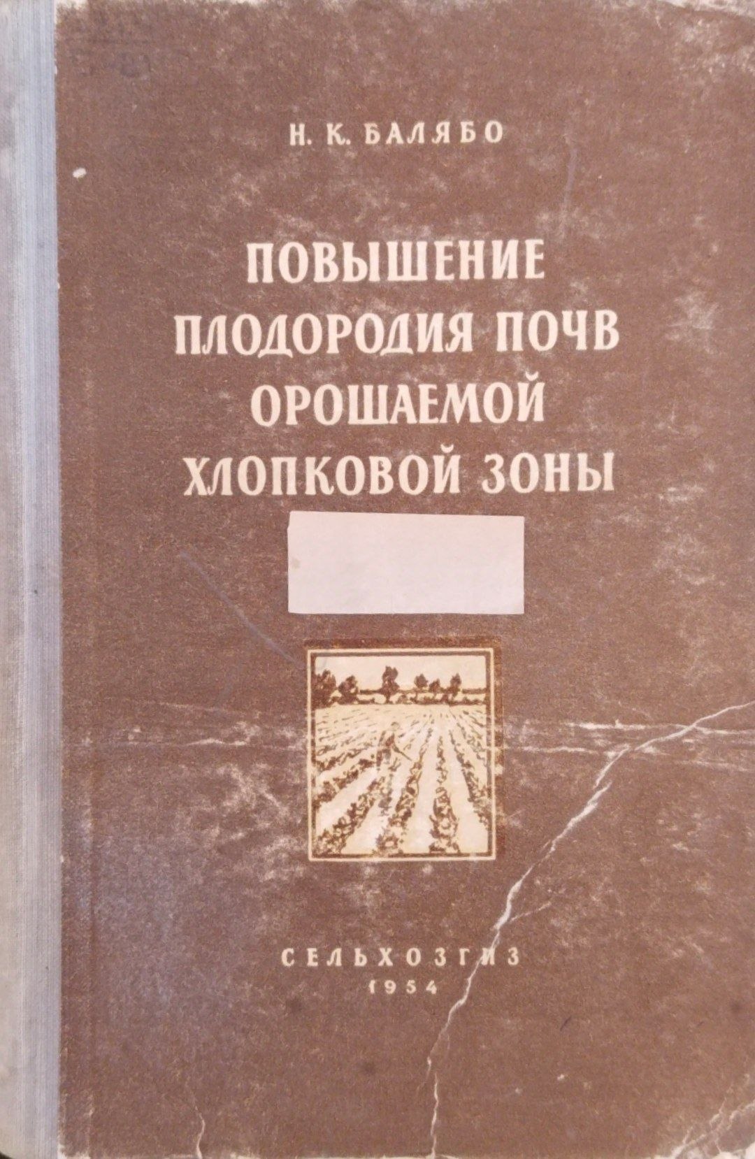 Повышение плодородия почв орошаемой хлопковой зоны
