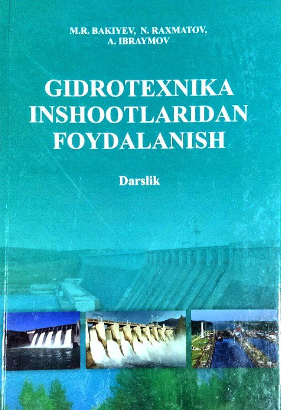 Gidrotexnika inshootlaridan foydalanish