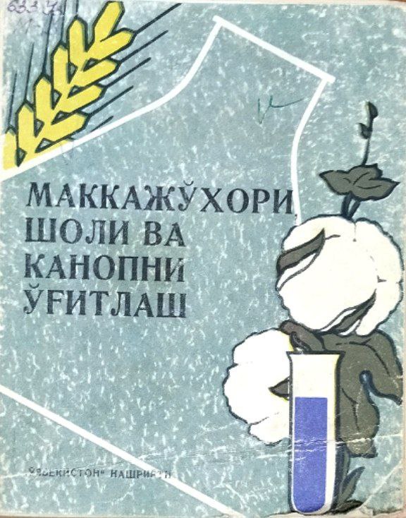 Маккажўхори, шоли ва канопни ўғитлаш