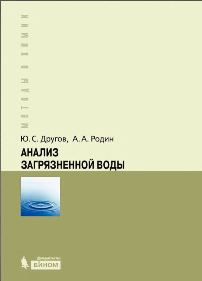 Анализ загрязнённой воды