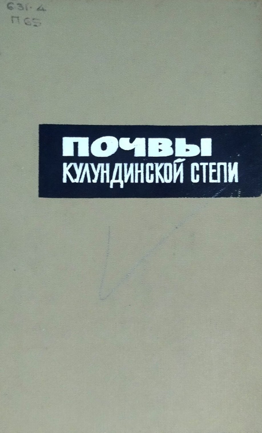 Почвы Кулундинской степи