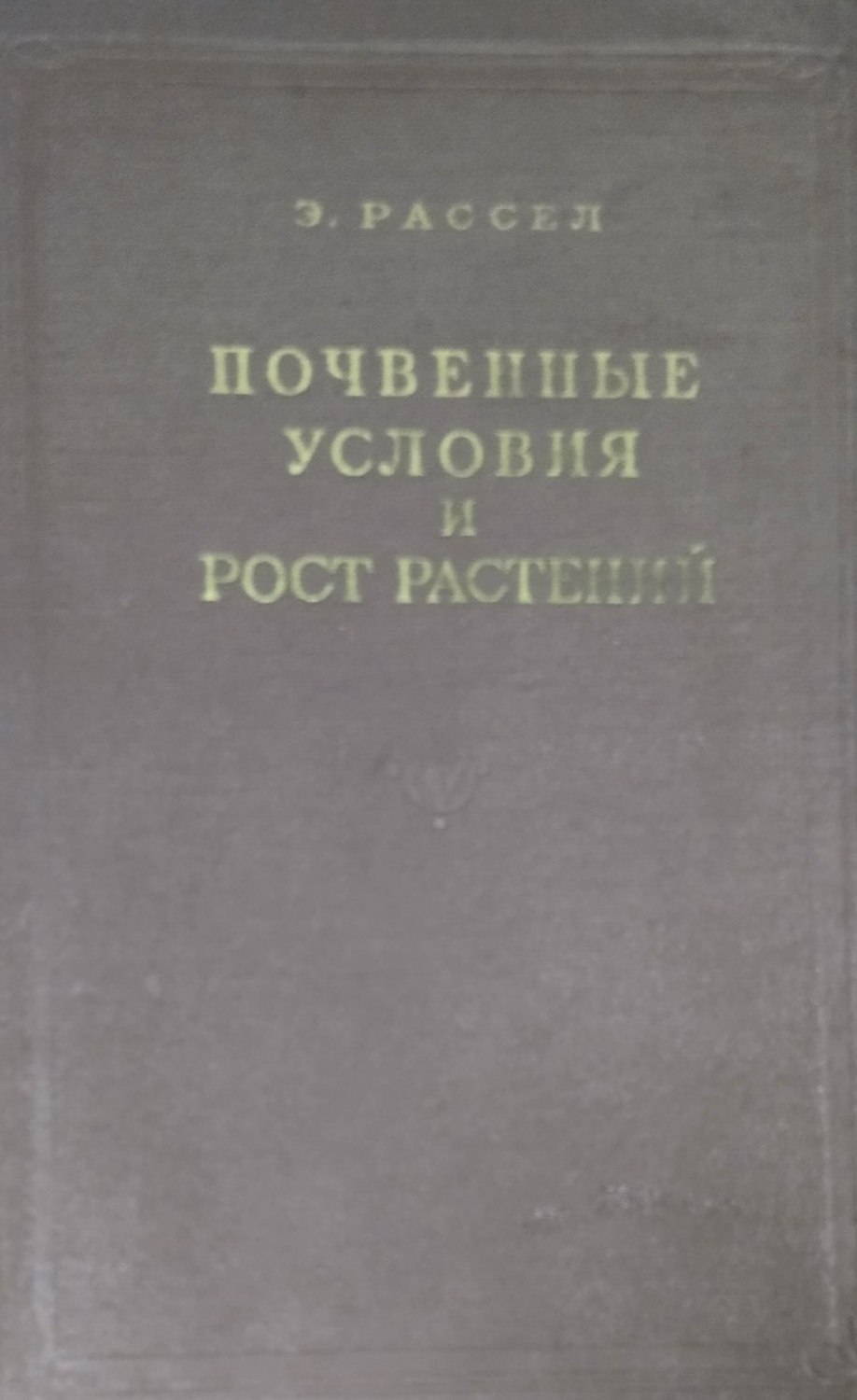 Почвенные условия и рост растений