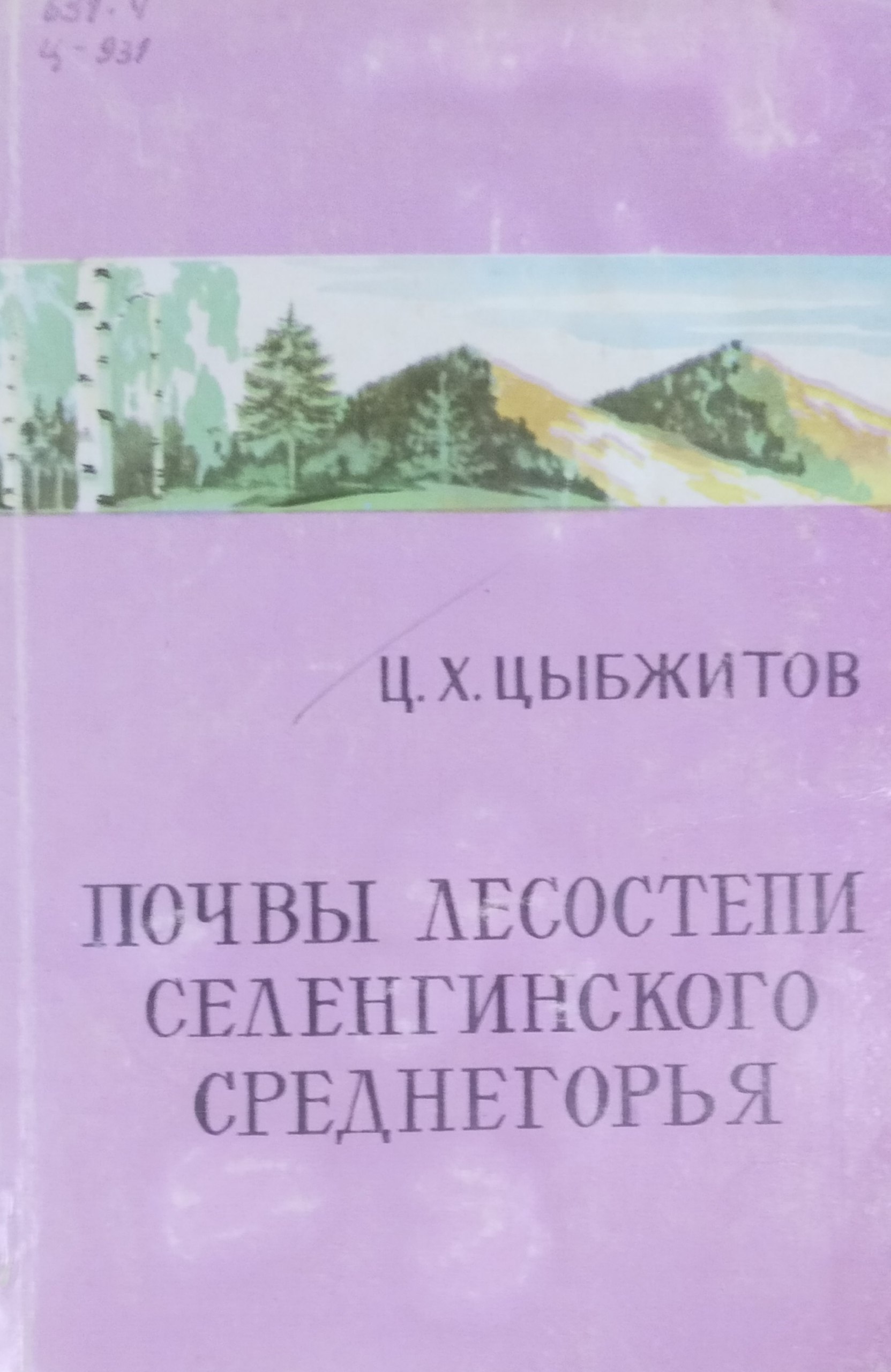 Почвы лесостепи Селенгинского Среднегорья