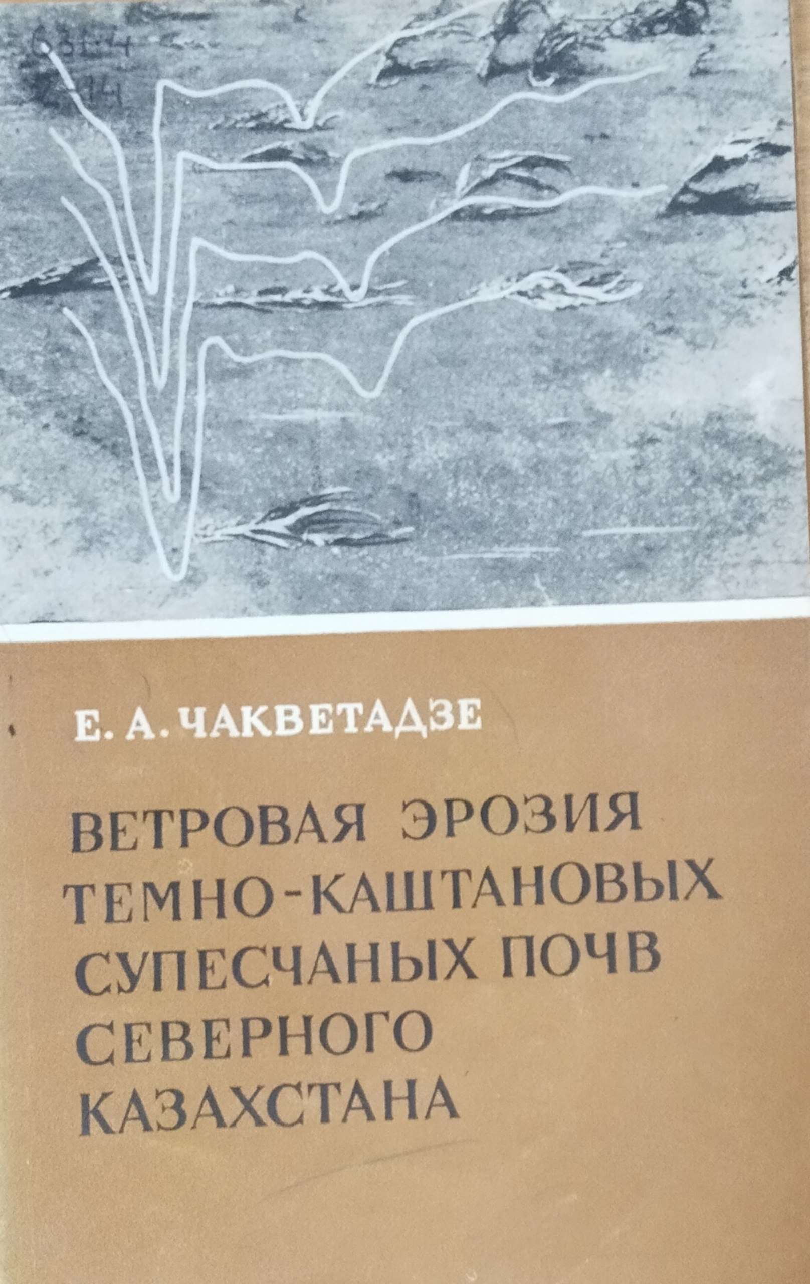Ветровая эрозия темно-каштановых супесчаных почв Северного Казахстана