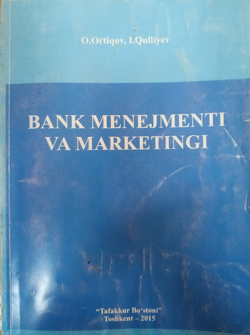 Bank menejmenti va marketingi