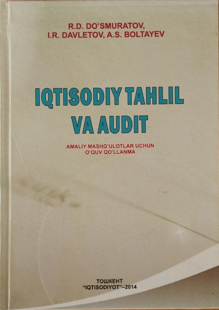 Iqtisodiy tahlil va audit