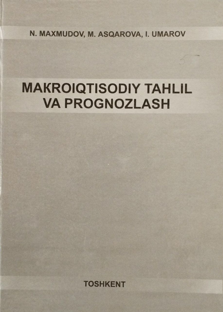 Makroiqtisodiy tahlil va prognozlash