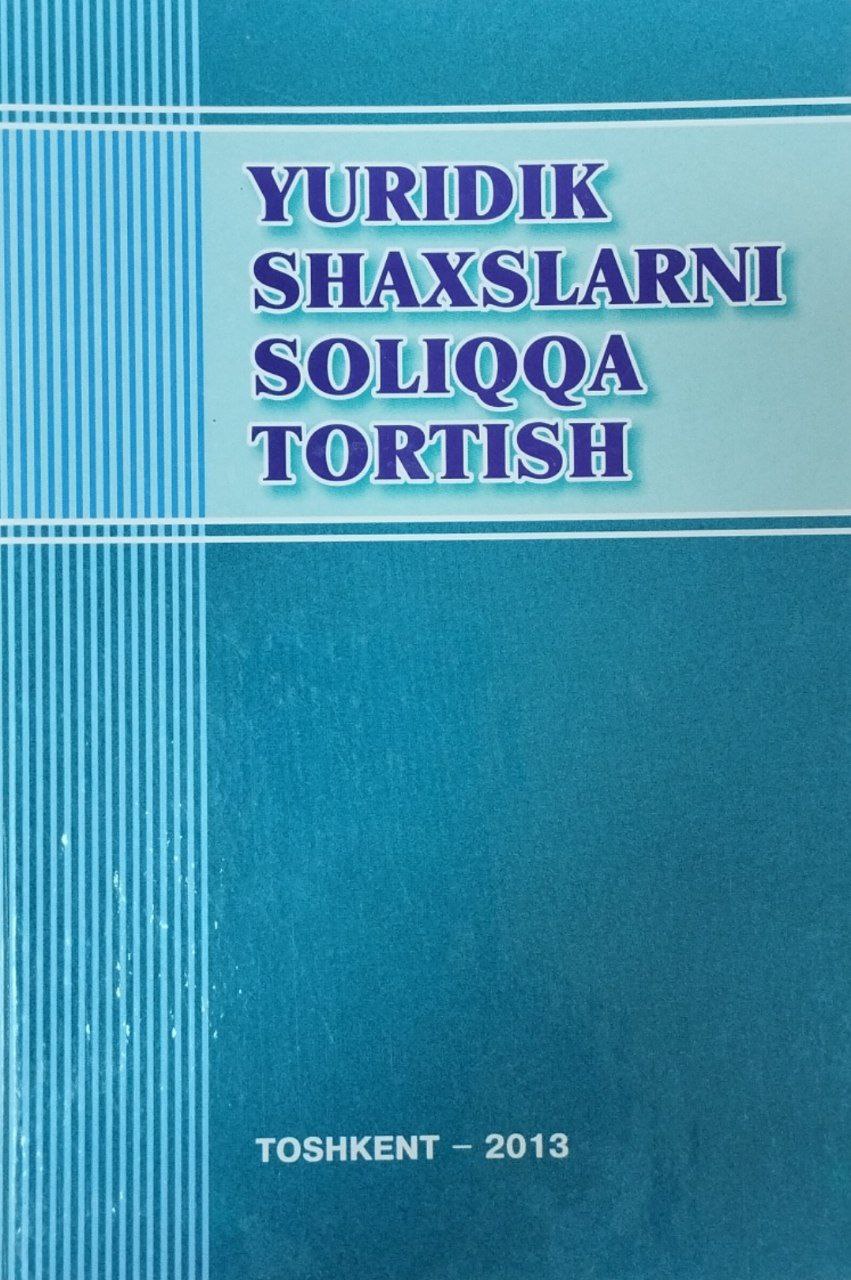 Yuridik shaxslarni soliqqa tortish