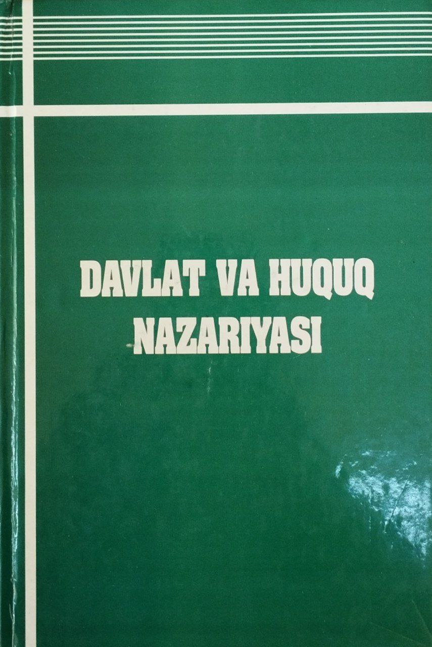 Davlat va huquq nazariyasi