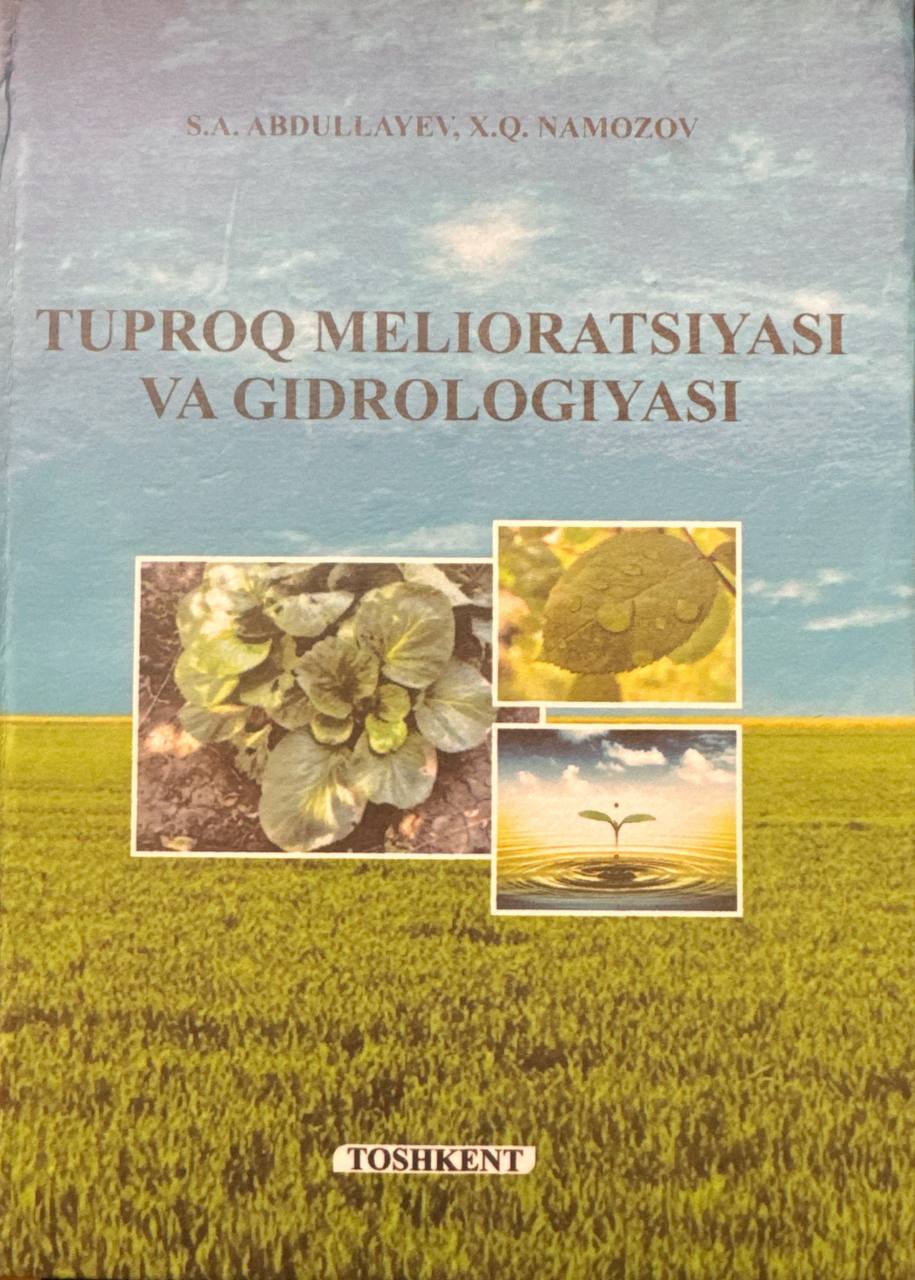 Tuproq melioratsiyasi va gidrologiyasi