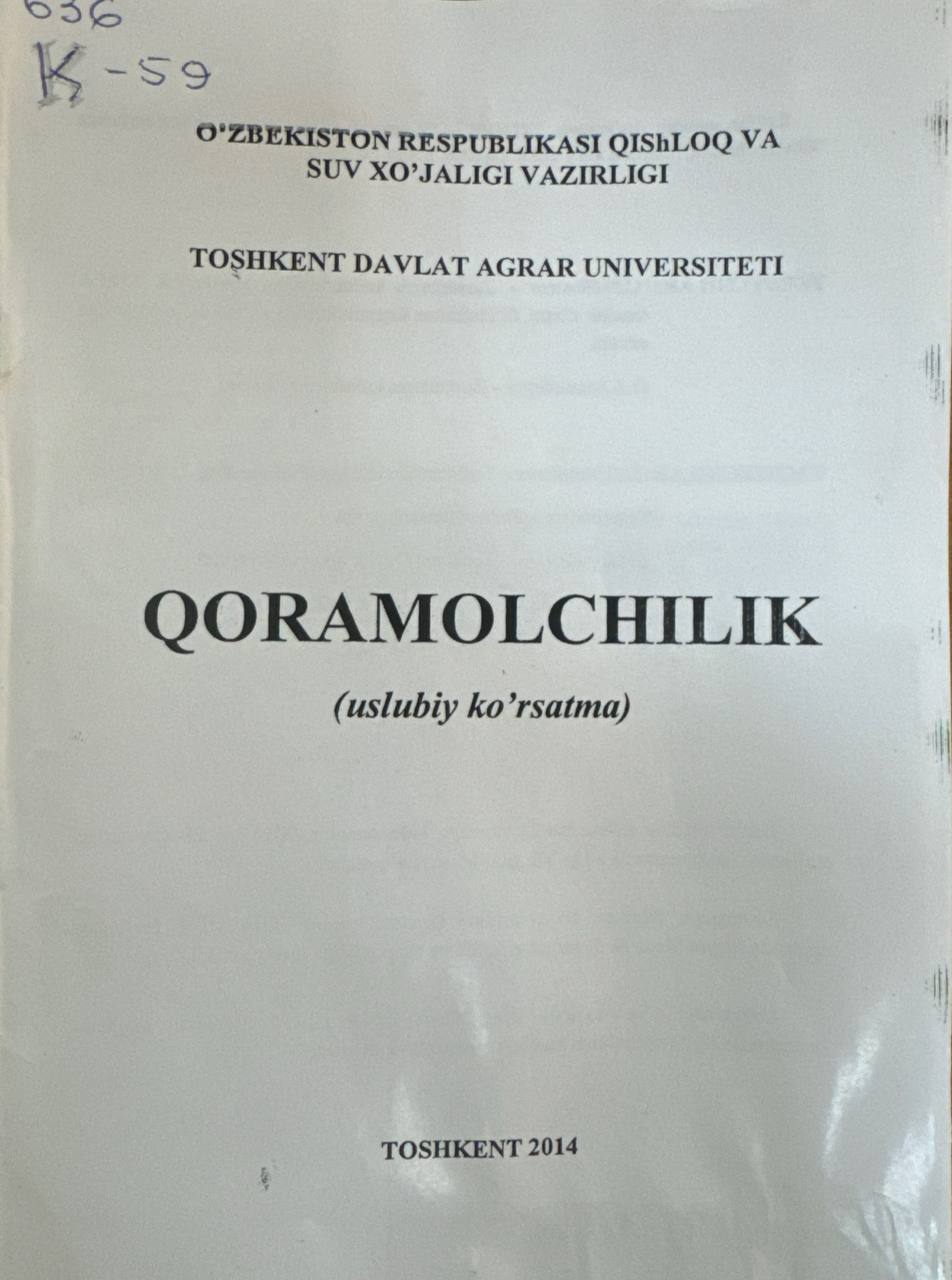 Qoramolchilik