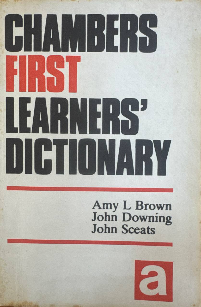 Chambers first learners' dictionary