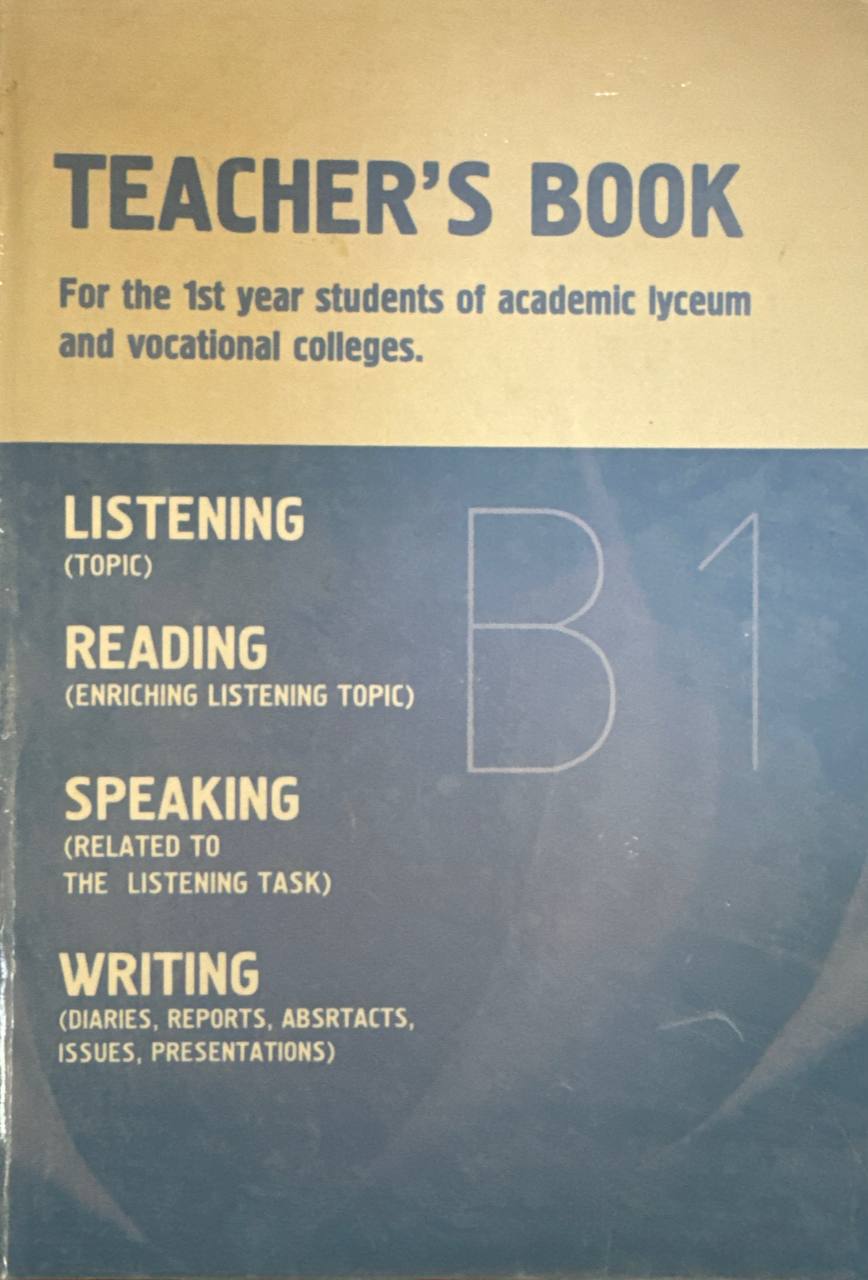 Teacher's book