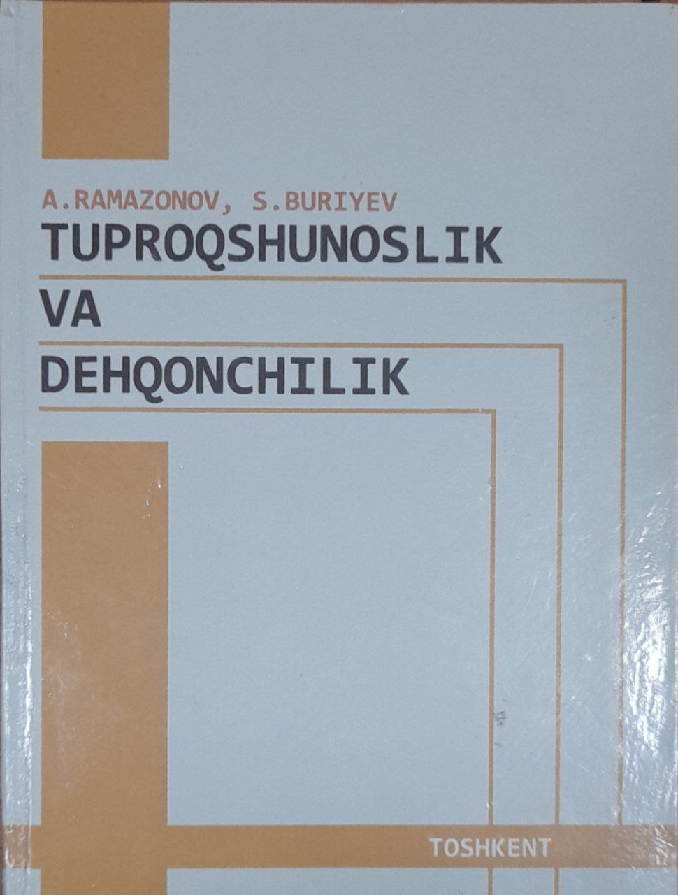 Tuproqshunoslik va dehqonchilik