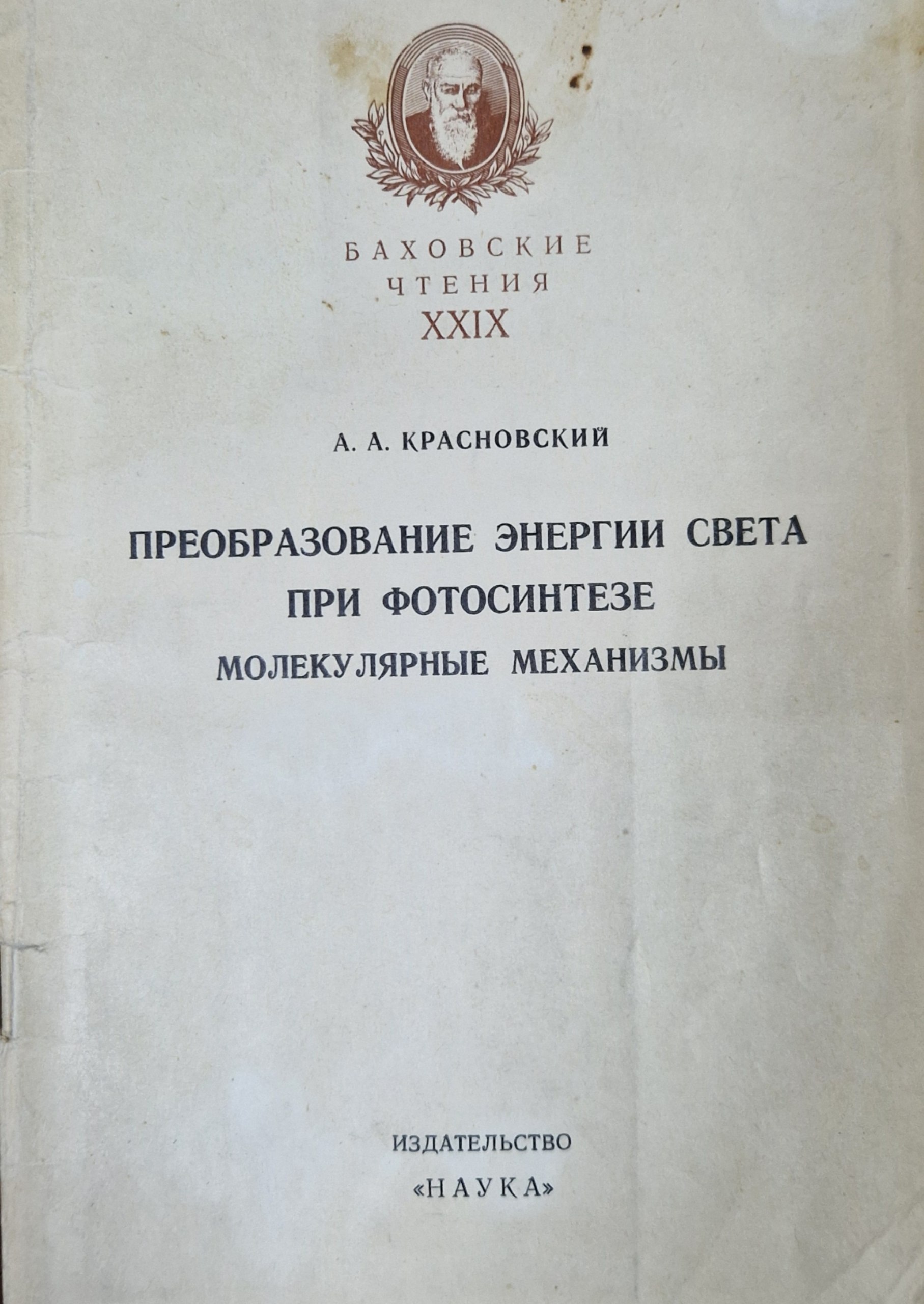 Преобразование энергии света при фотосинтезе молекулярные механизмы