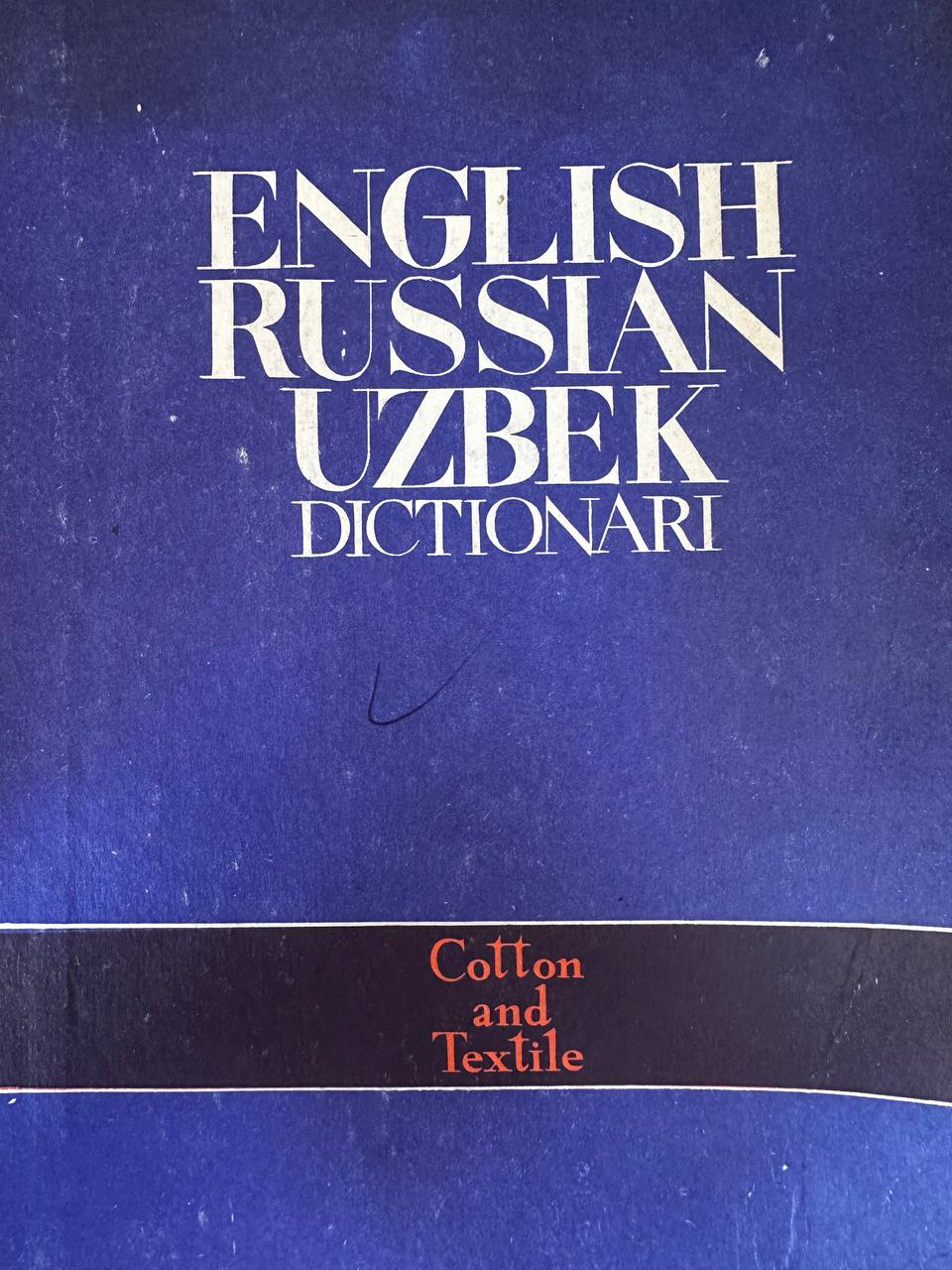 English-russian-uzbek dictionary