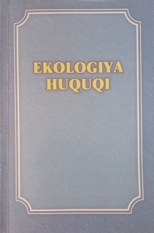 Ekologiya huquqi