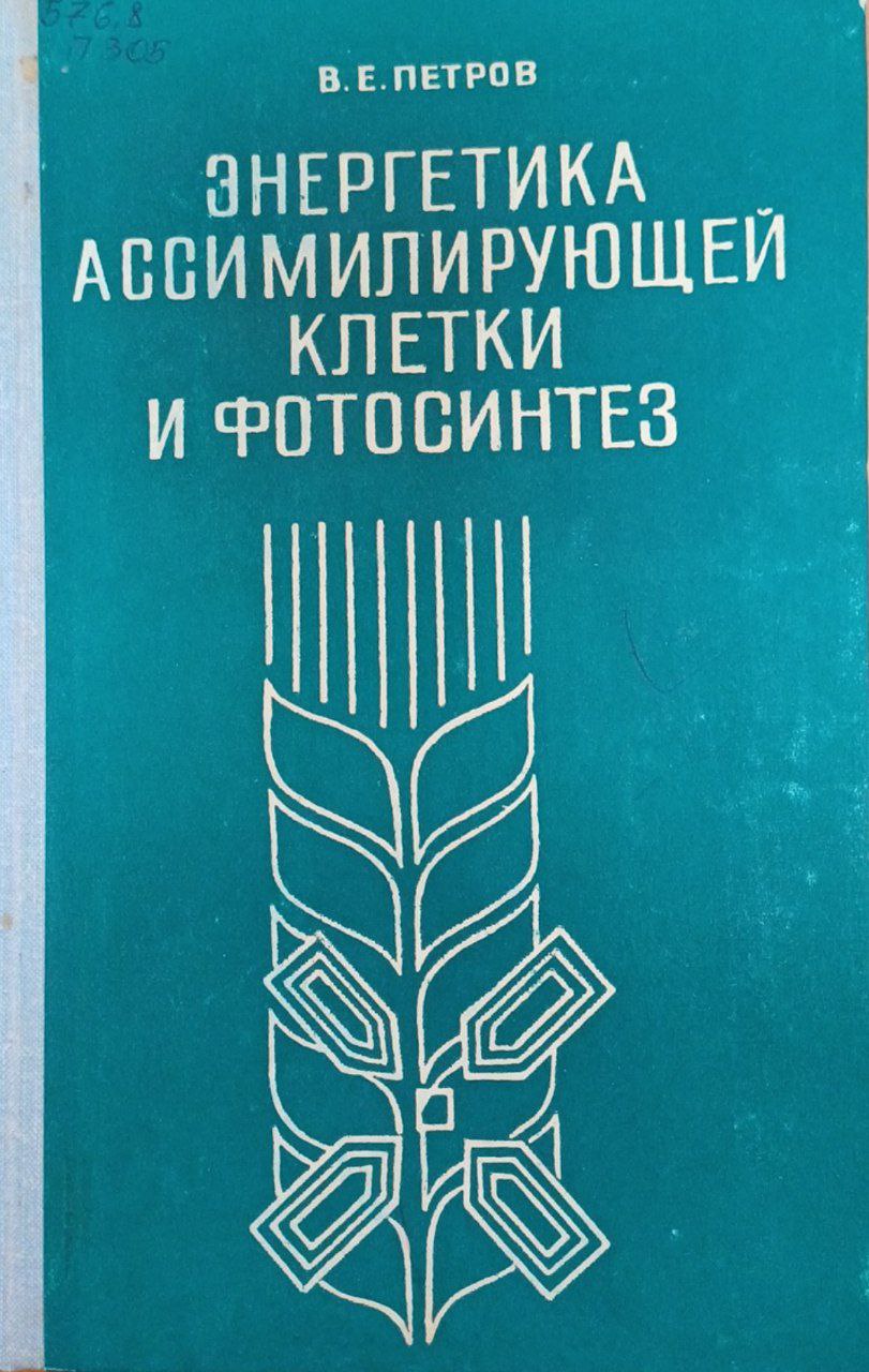 Энергетика ассимилирующей клетки и фотосинтез