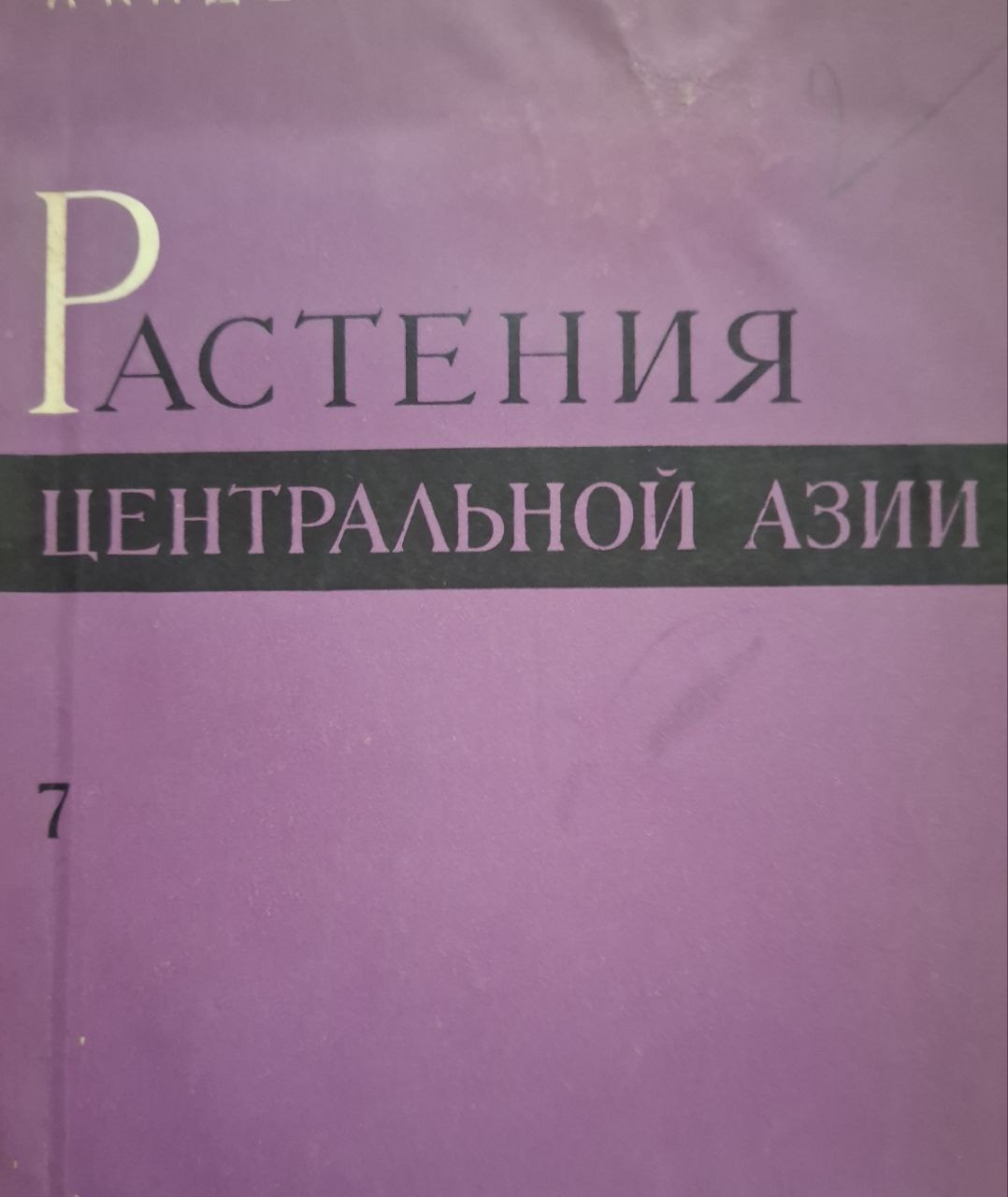 Растения Центральной Азии. По материалам Ботанического института им. В. Л.ь Комарова. Вып. 7. Лилейные -Орхидные