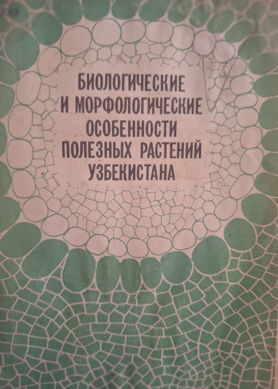 Биологические и морфологические особенности полезных растений Узбекистана