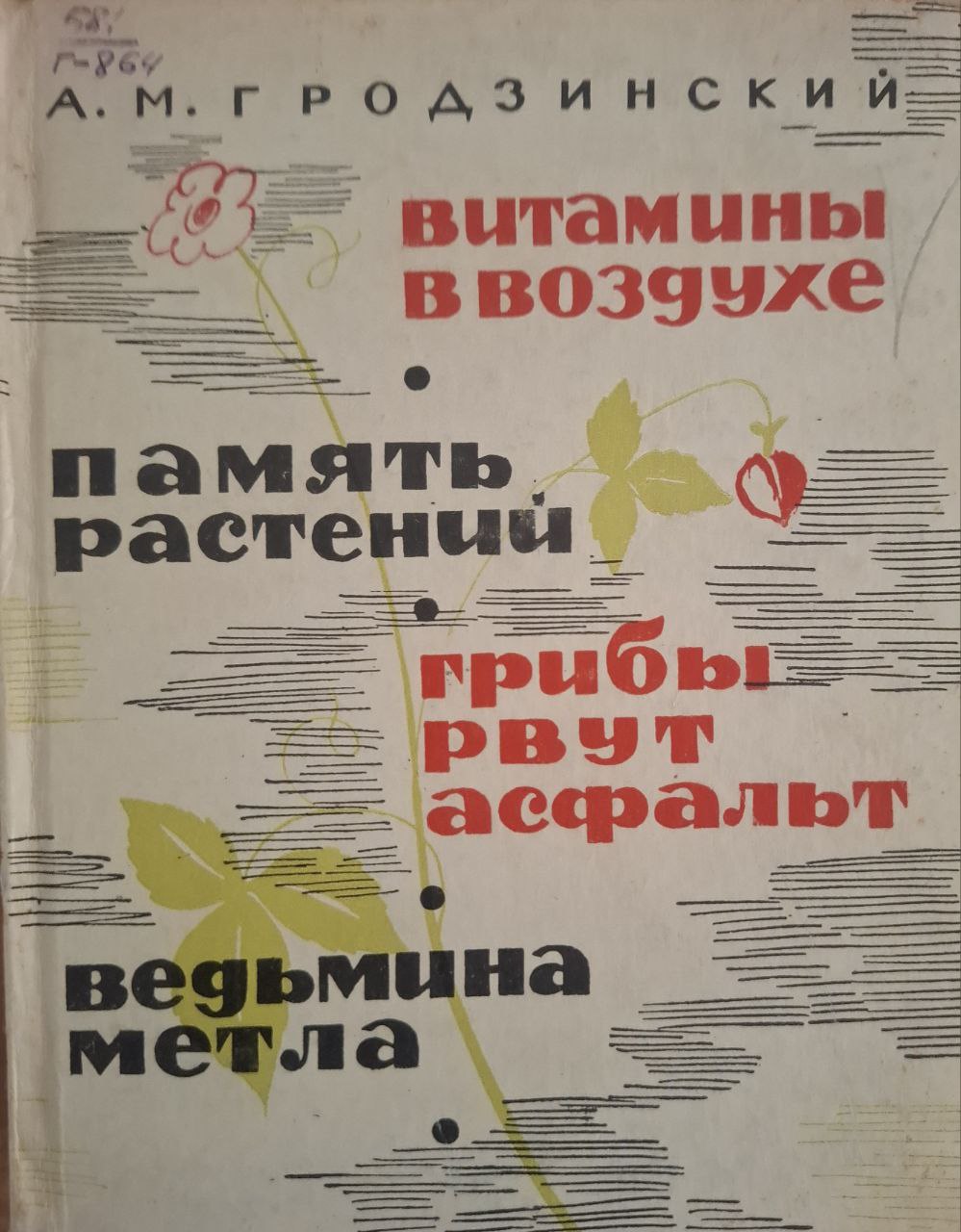 Витамин в воздухе. память растений. Грибы рвут асфальт. Ведьмина метла