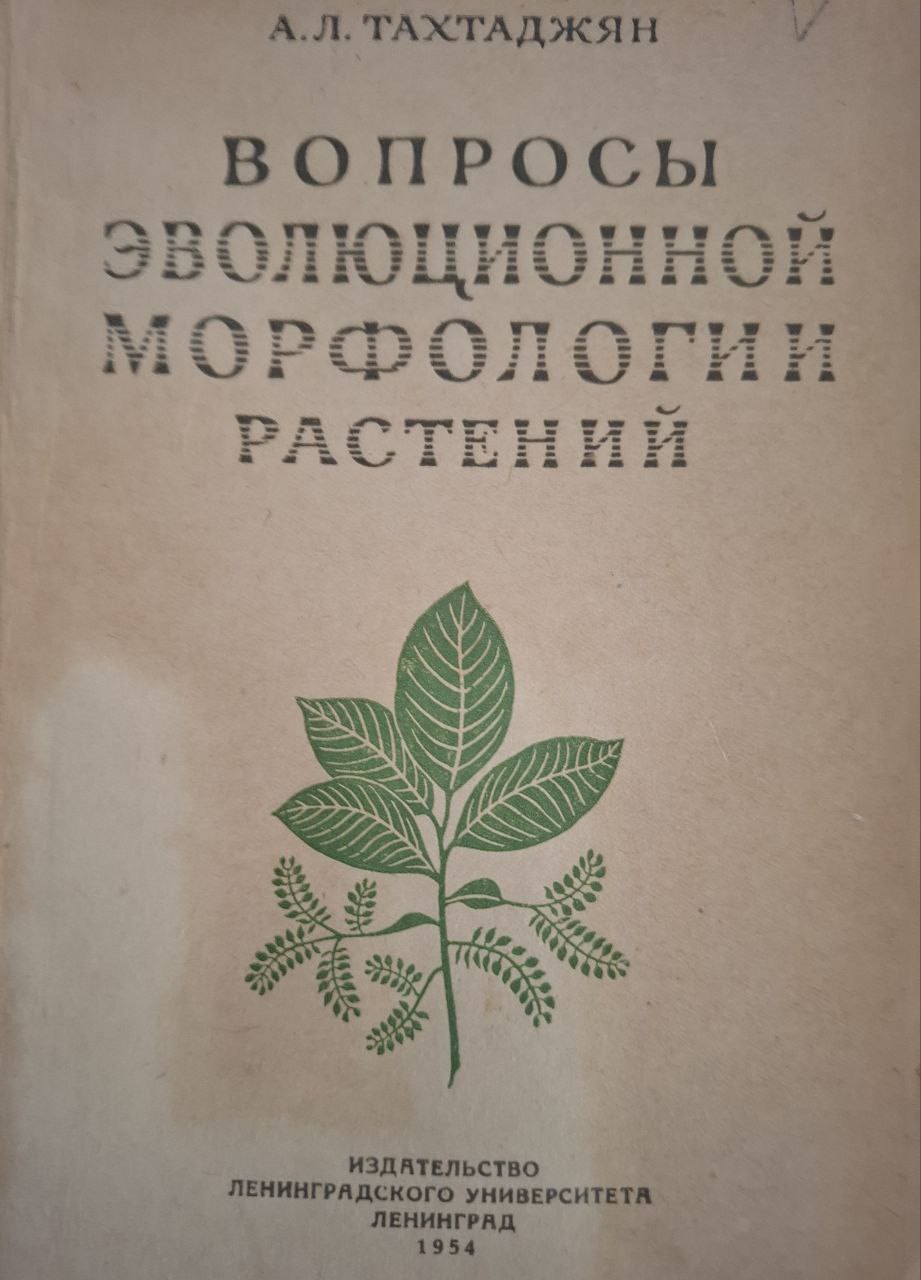 Вопросы эволюционной морфологии растений