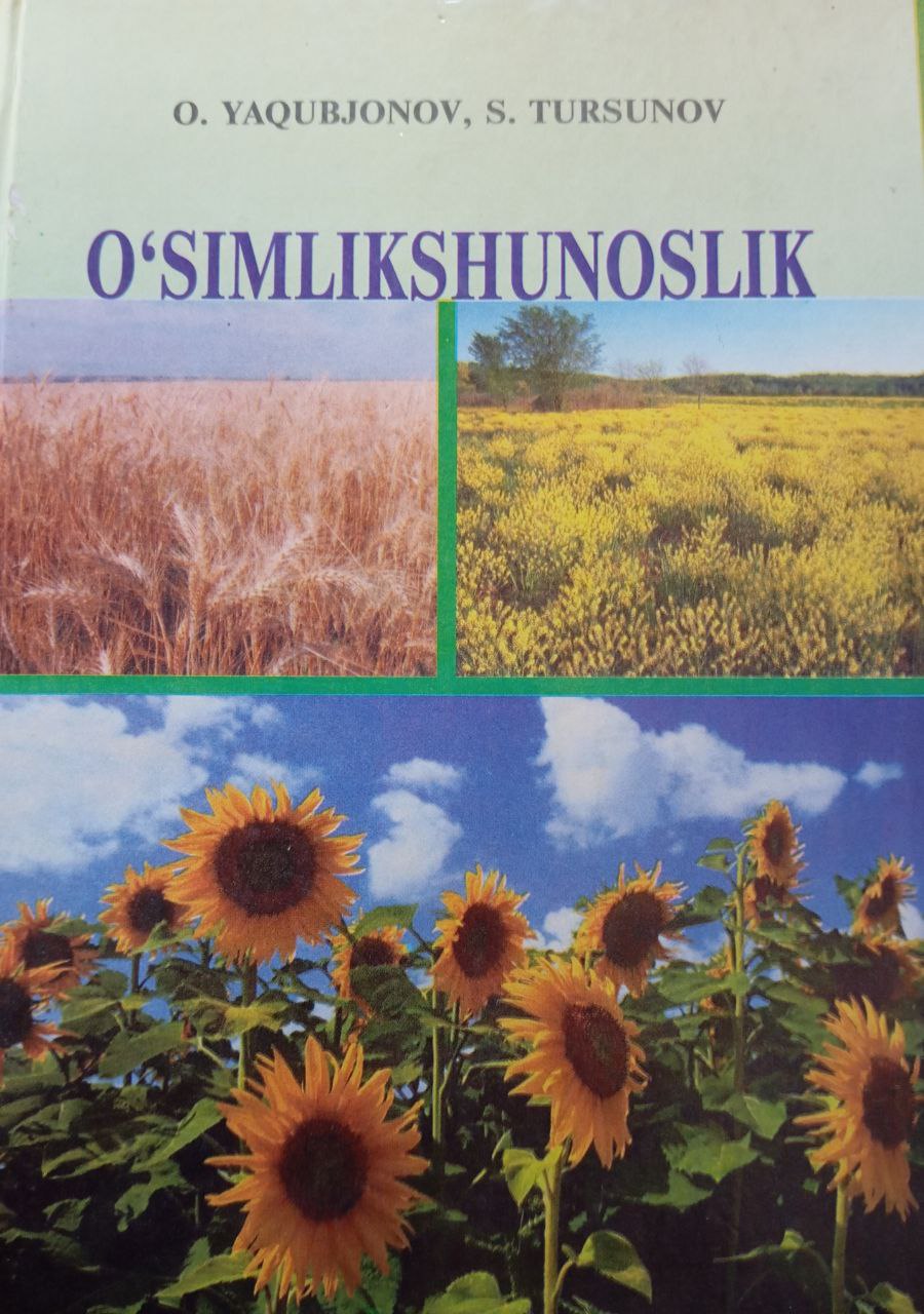 O`simlikshunoslik