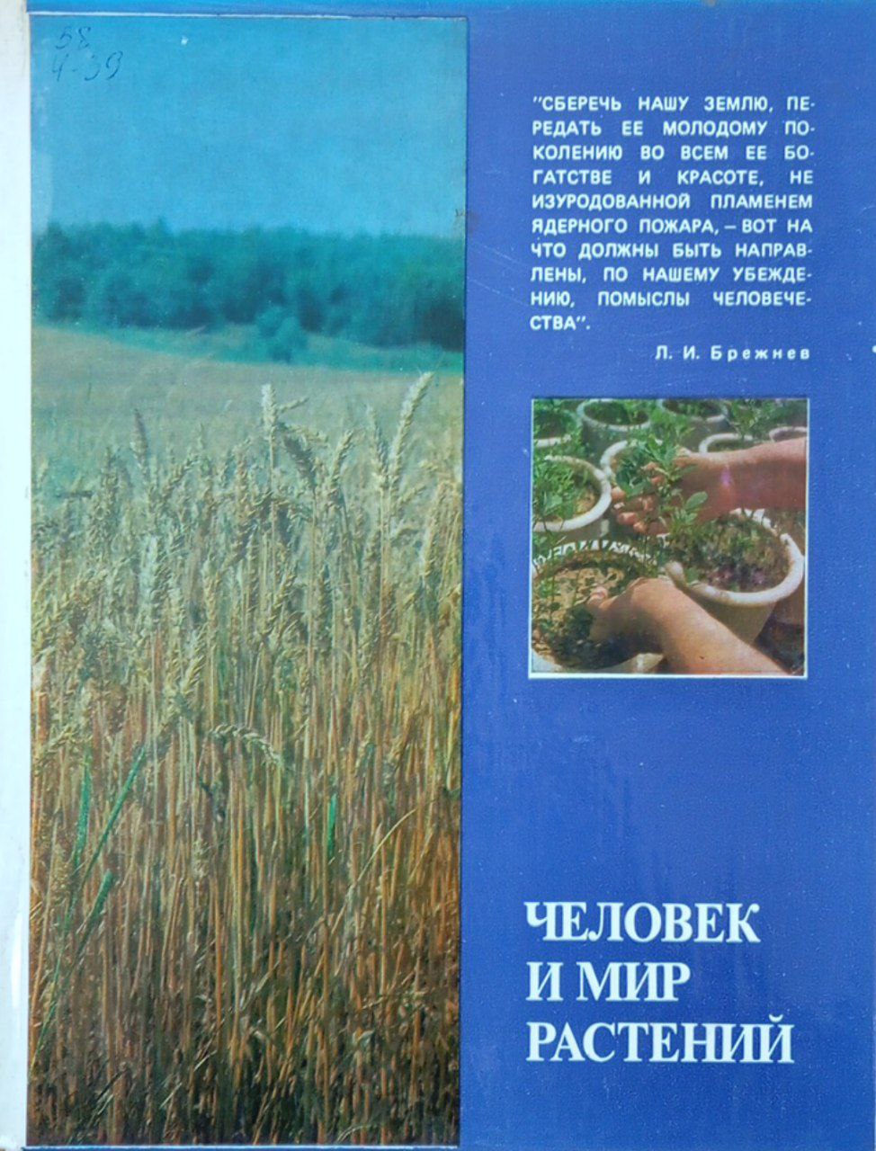 Человек и мир растений