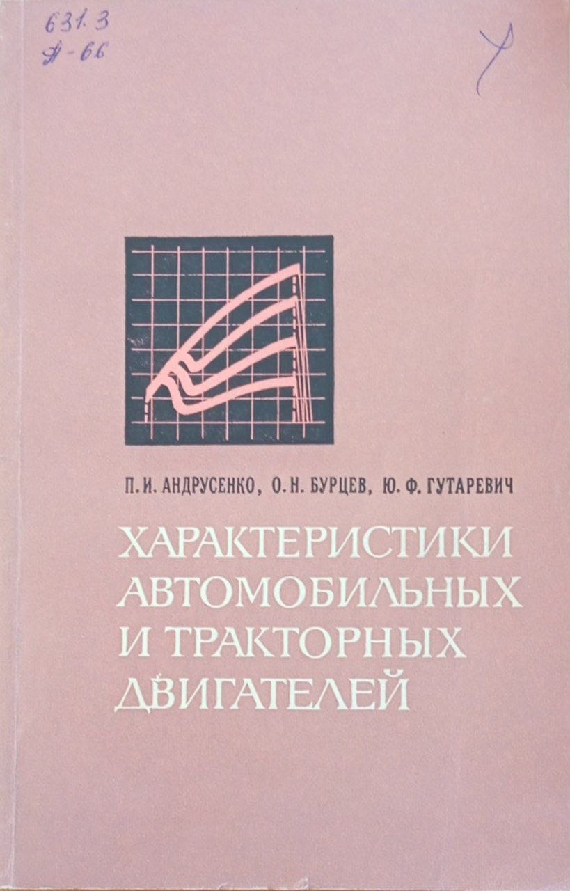 Характеристики автомобильных и тракторных двигателей