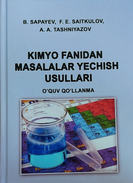 Kimyo fanidan masalalar yechish usullari