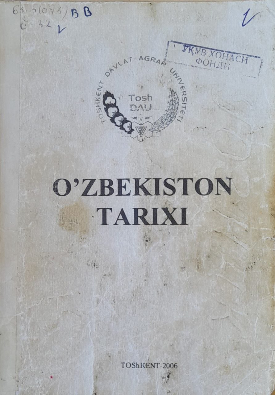 O'zbekiston tarixi