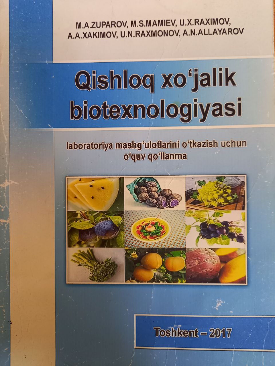 Qishloq xo'jalik biotexnologiyasi