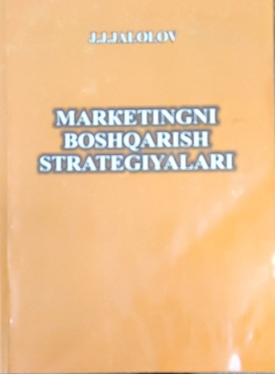 Marketingni boshqarish strategiyalari