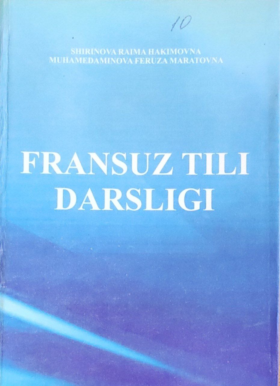 Fransuz tili darsligi