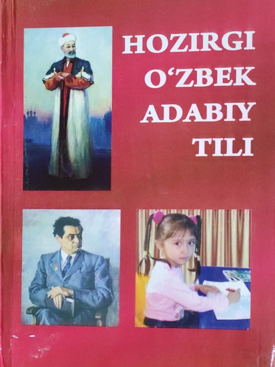 Hozirgi o`zbek adabiy tili