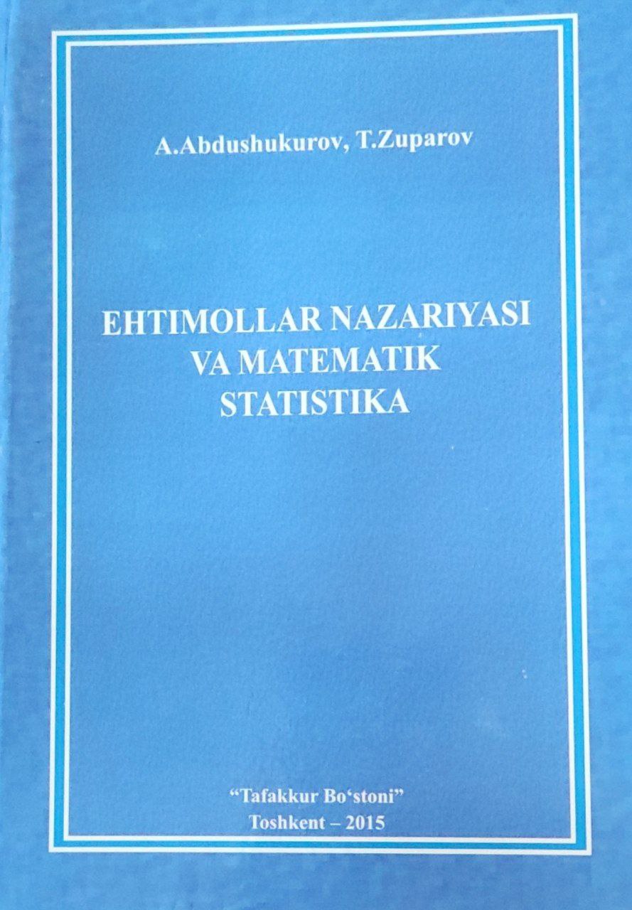 Ehtimollar nazariyasi va matematik statistika