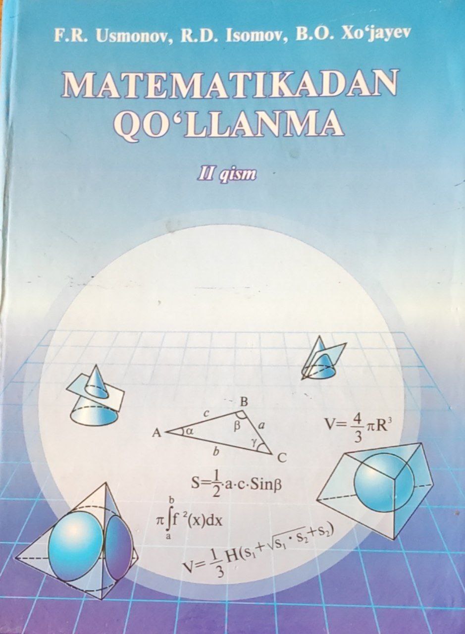 Matematikadan qo`llanma