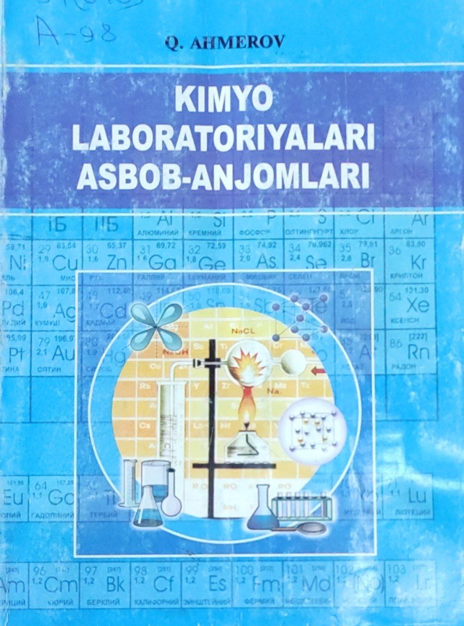 Kimyo laboratoriyalari asbob-anjomlari