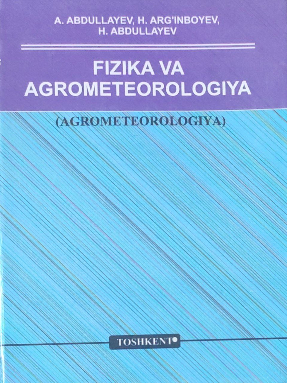 Fizika va agrometeorologiya