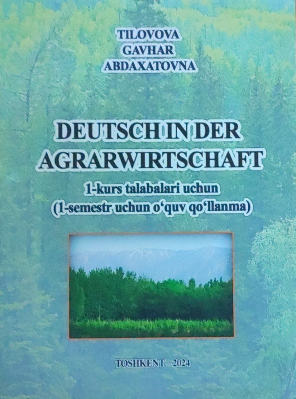 Deutsch in der agrarwirschaft