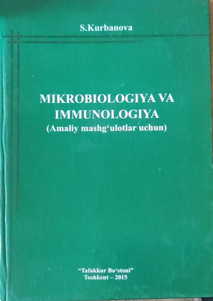 Mikrobiologiya va immunologiya