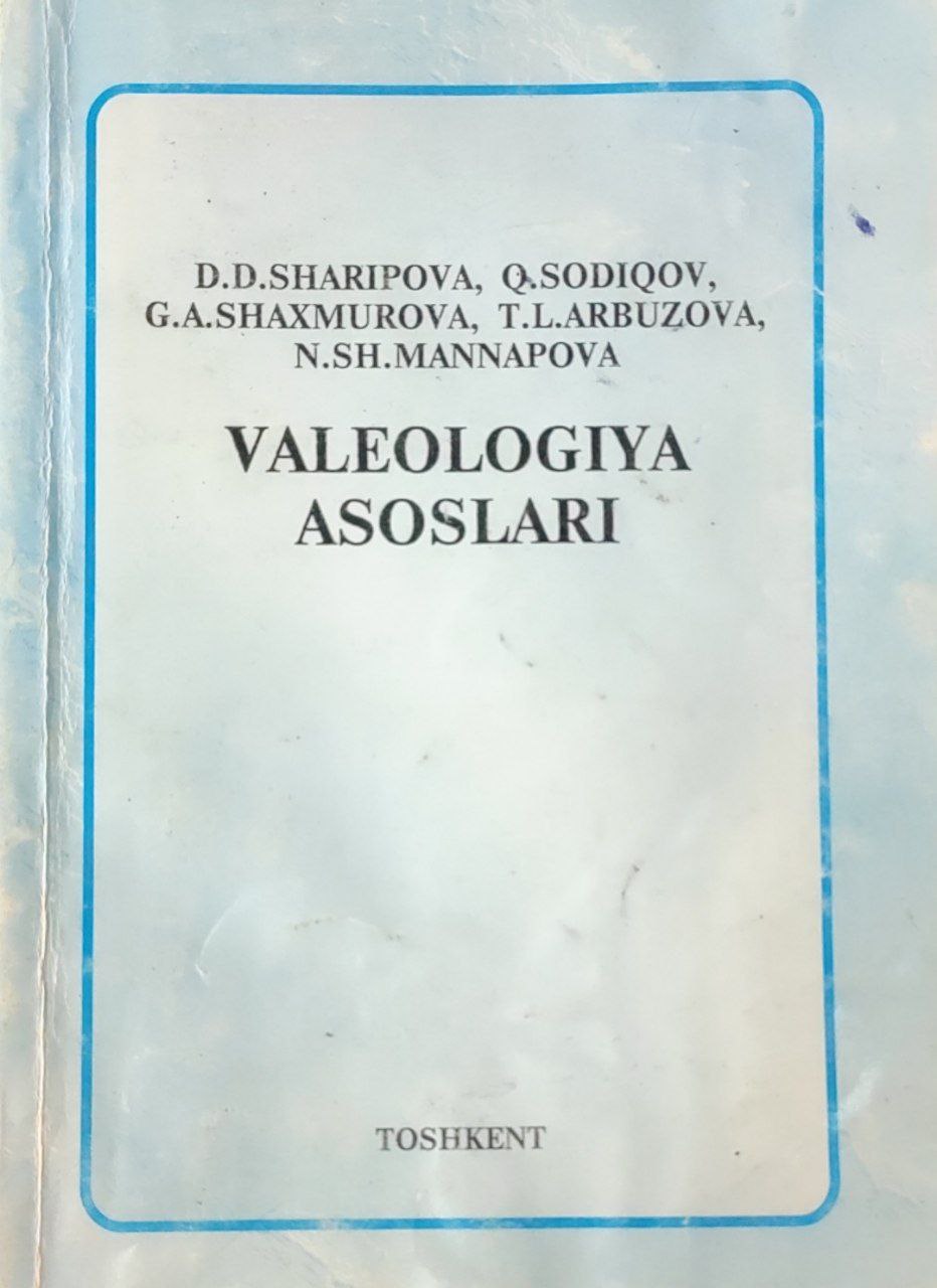 Valeologiya asoslari